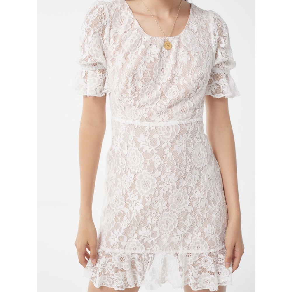 Urban outfitters lace mini dress